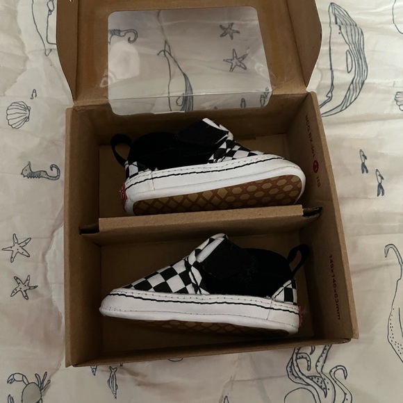 Vans Other - 🤍🖤 Vans crib shoes 🤍🖤